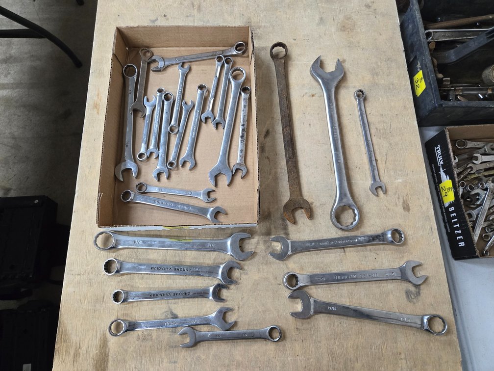 Various wrenches