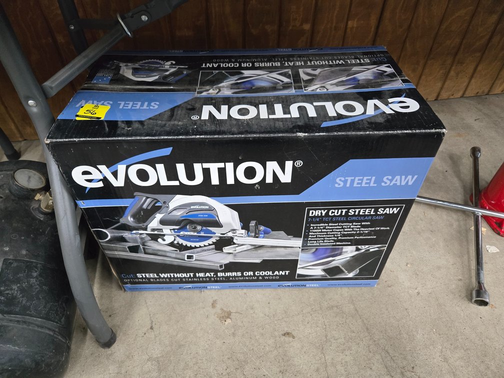 Evolution steel saw