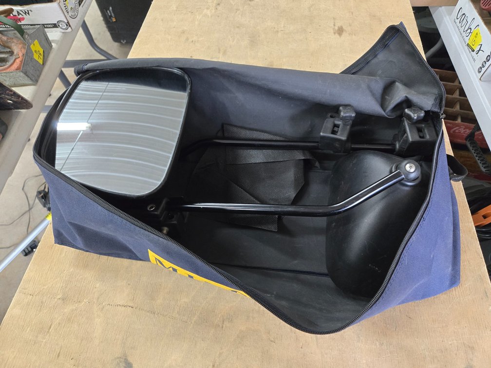 Tow mirrors in bag