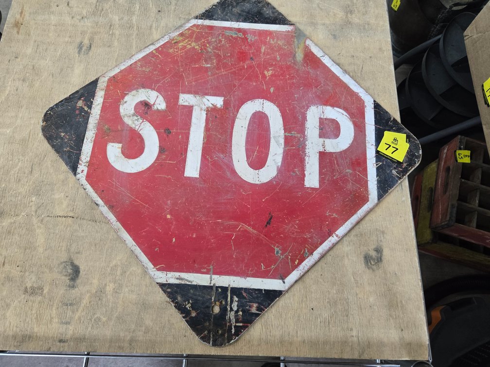 Dual sided sign