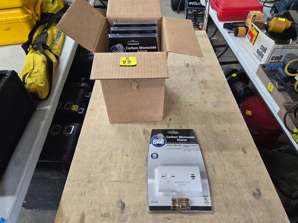 4 Kidde Code One Carbon Monoxide Alarms