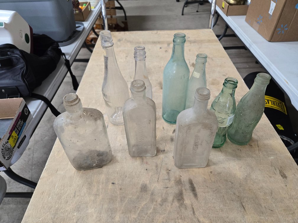 9 Old bottles