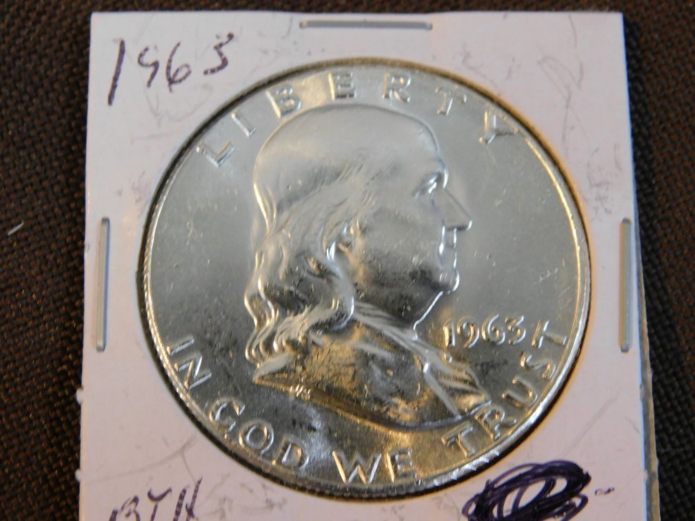 1963 Franklin Half Dollar