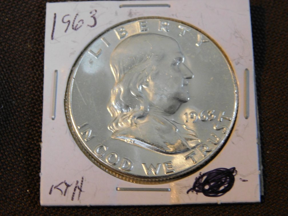 1963 Franklin Half Dollar