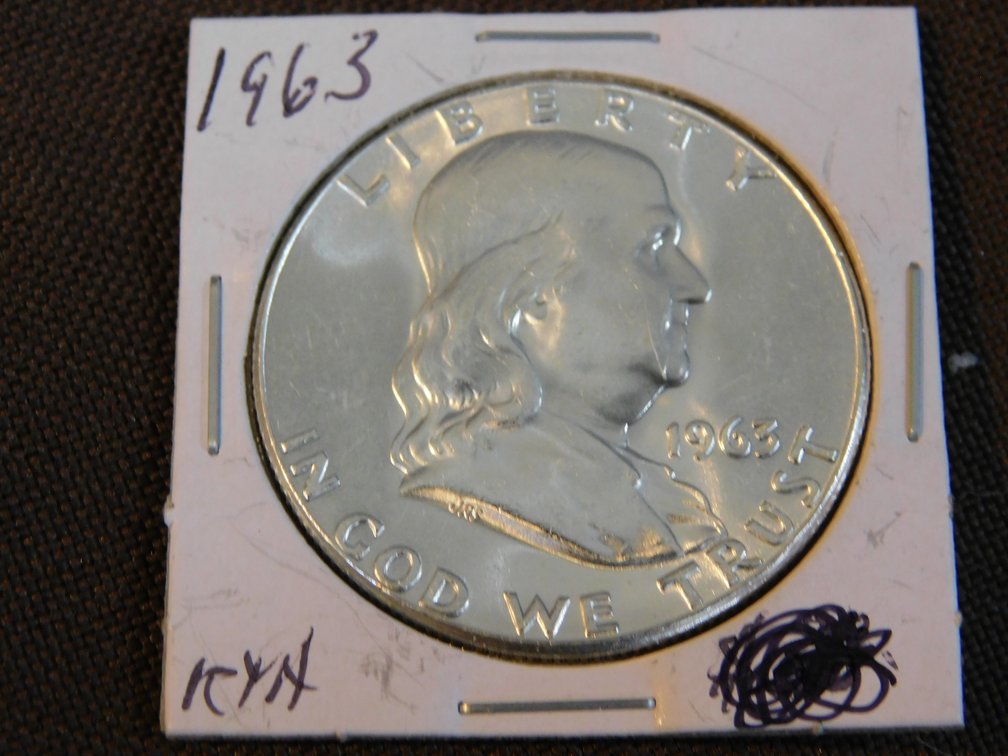 1963 Franklin Half Dollar
