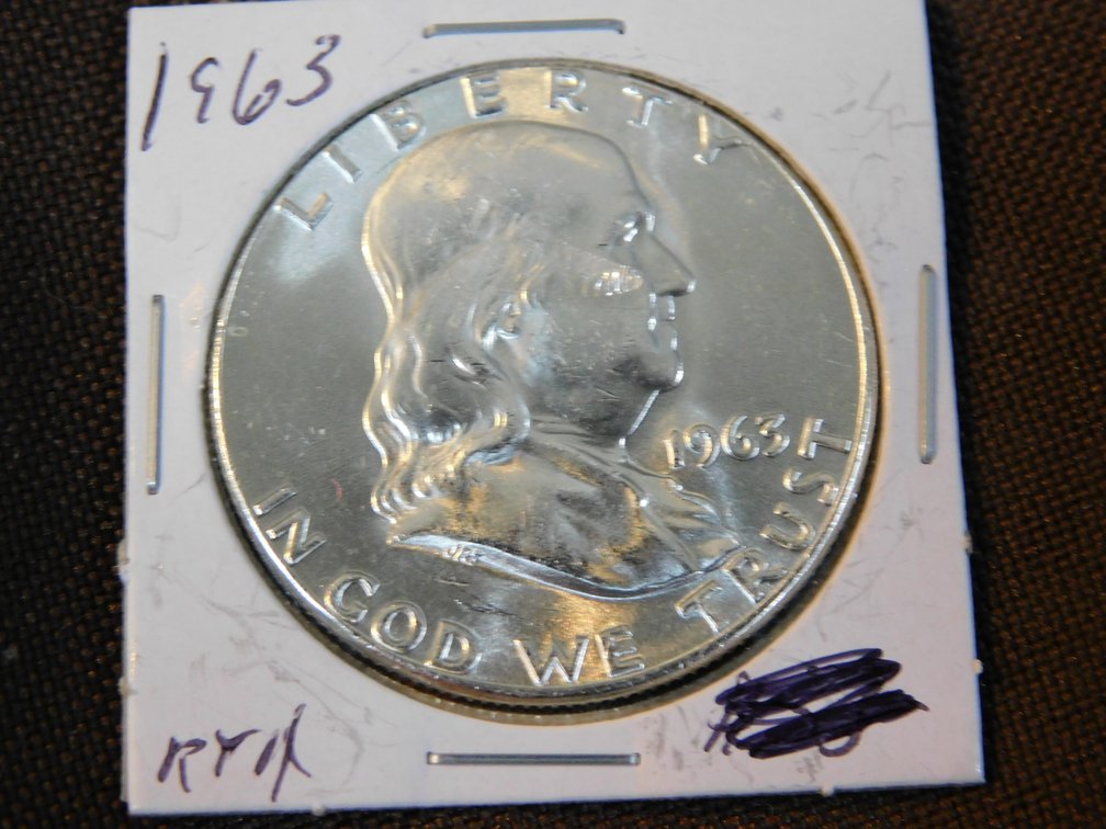 1963 Franklin Half Dollar