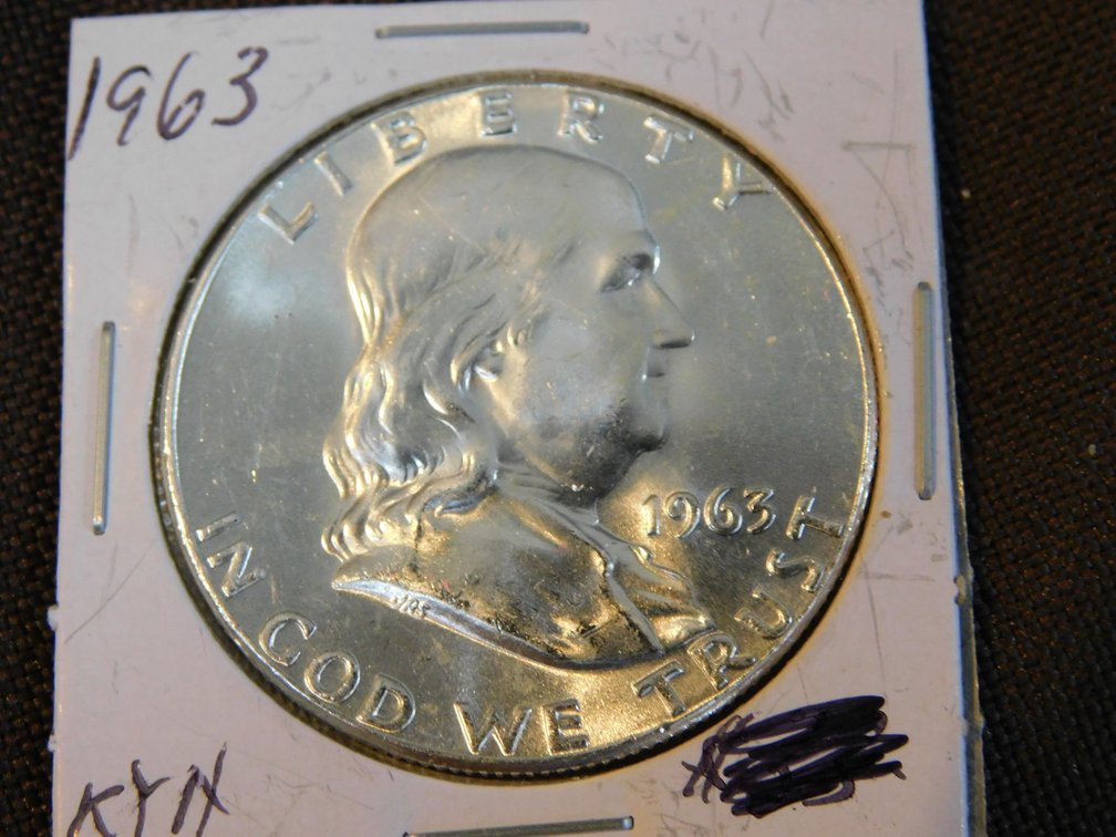 1963 Franklin Half Dollar