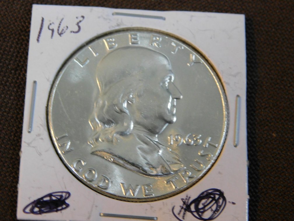 1963 Franklin Half Dollar