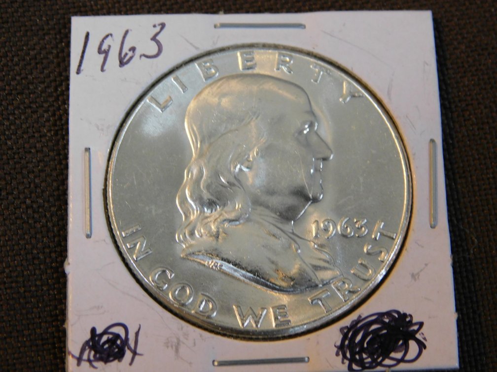1963 Franklin Half Dollar