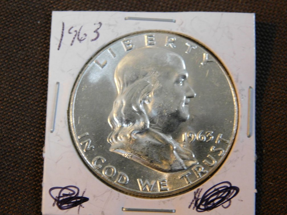 1963 Franklin Half Dollar