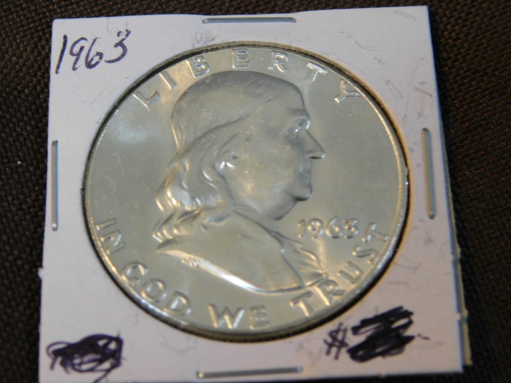 1963 Franklin Half Dollar