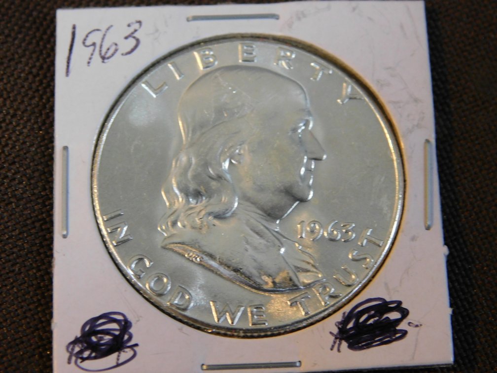 1963 Franklin Half Dollar