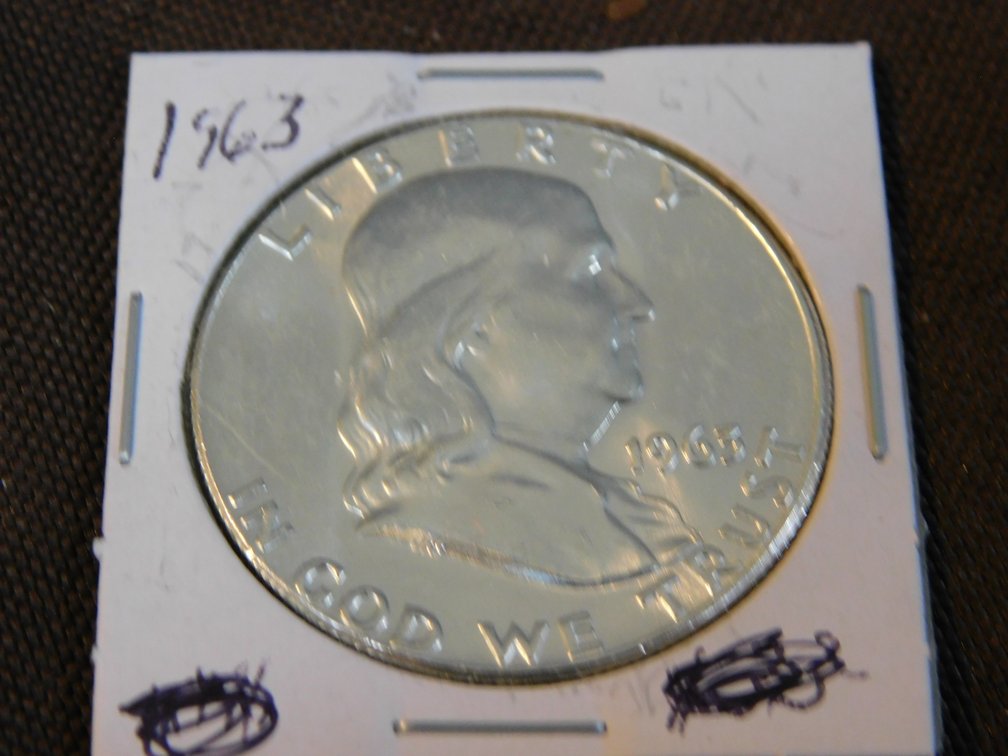 1963 Franklin Half Dollar
