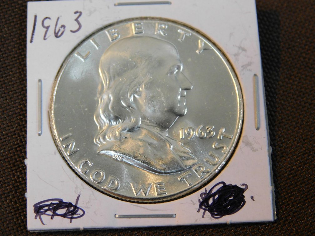 1963 Franklin Half Dollar
