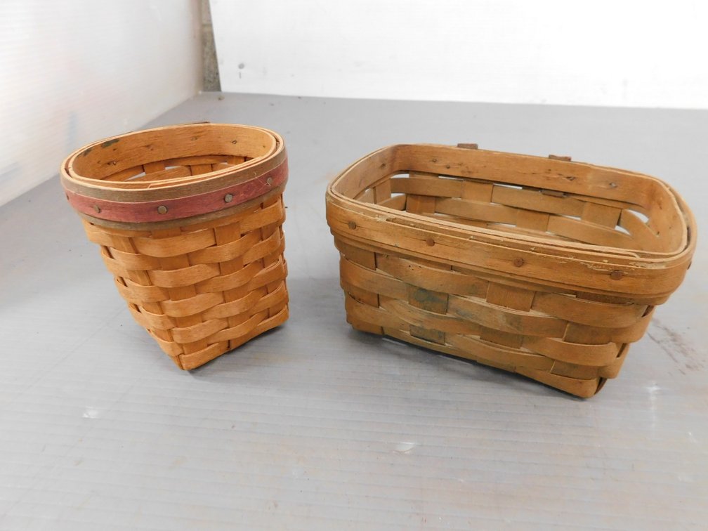 Two Longaberger Baskets