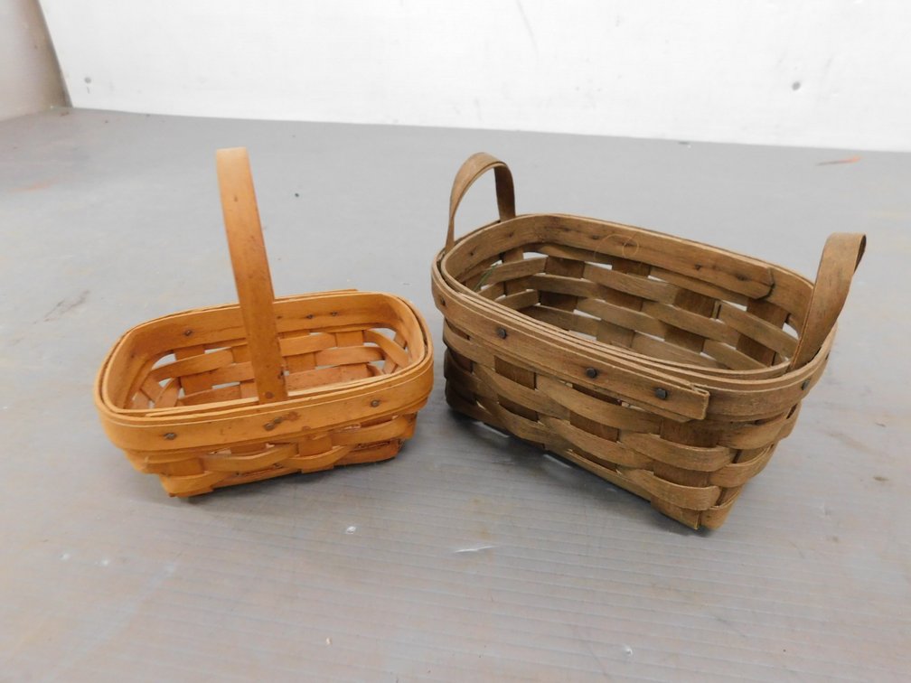 Two Woven Baskets