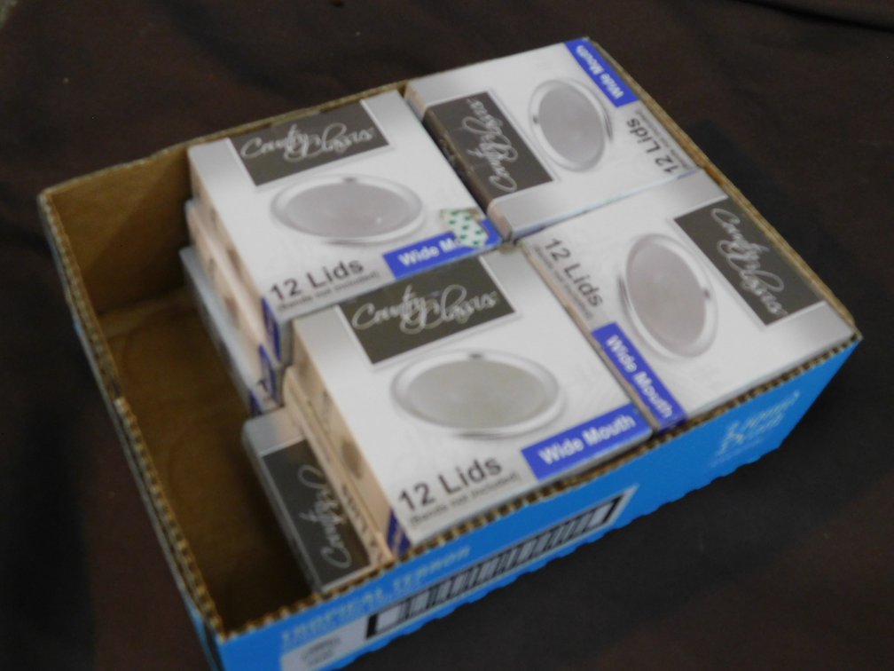 Twelve Boxes Country Classics Wide Mouth Canning Lids