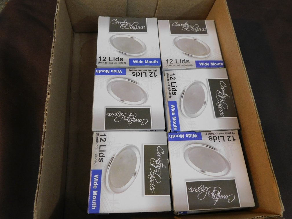 Twelve Boxes Country Classics Wide Mouth Canning Lids