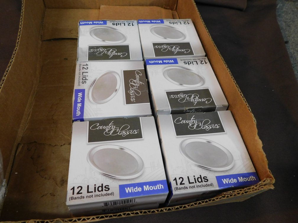 Twelve Boxes Country Classics Wide Mouth Canning Lids