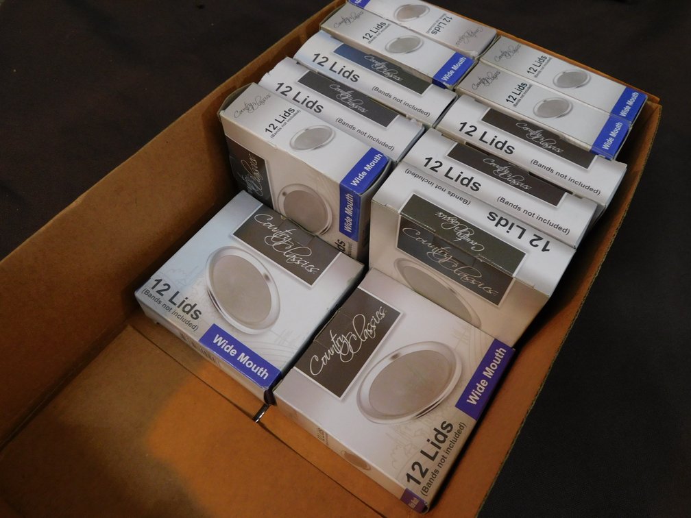 Twelve Boxes Country Classics Wide Mouth Canning Lids