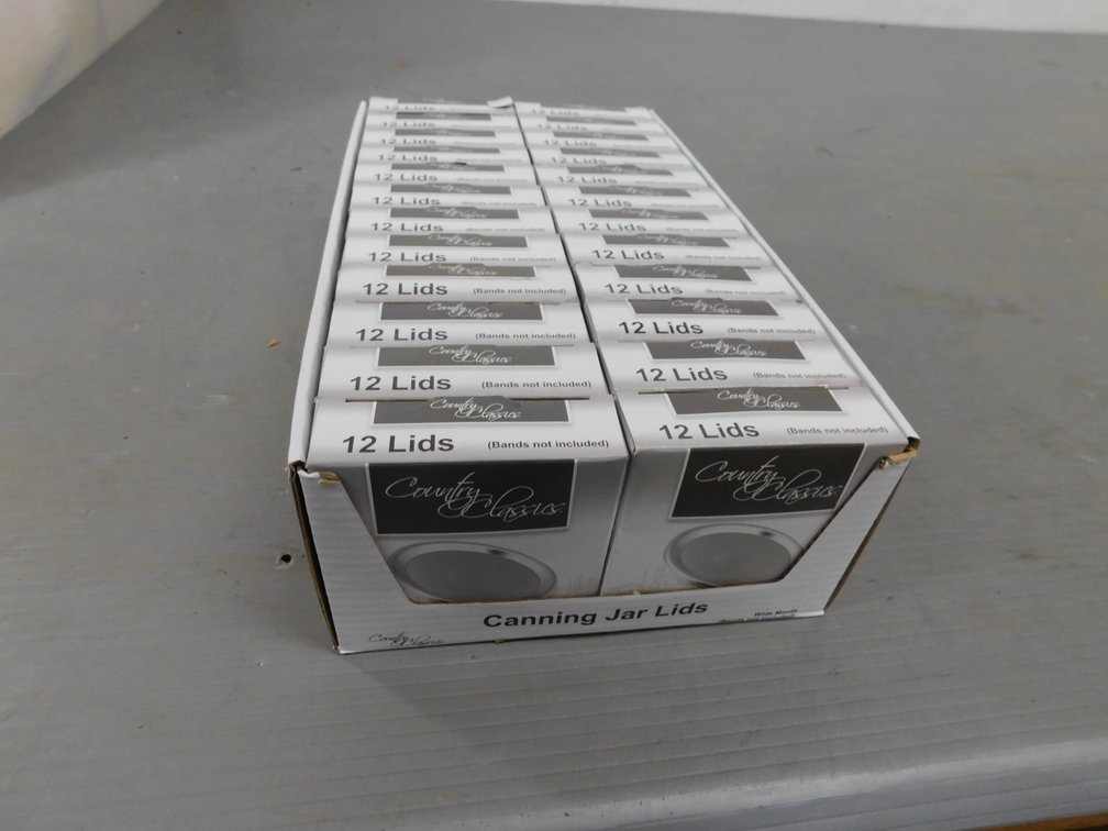 Twenty Four Boxes Country Classics Wide Mouth Canning Lids