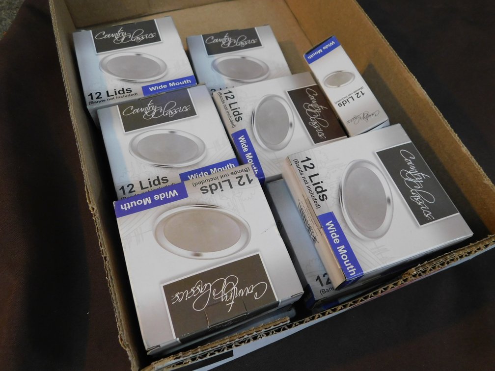 Fourteen Boxes Country Classics Wide Mouth Canning Lids