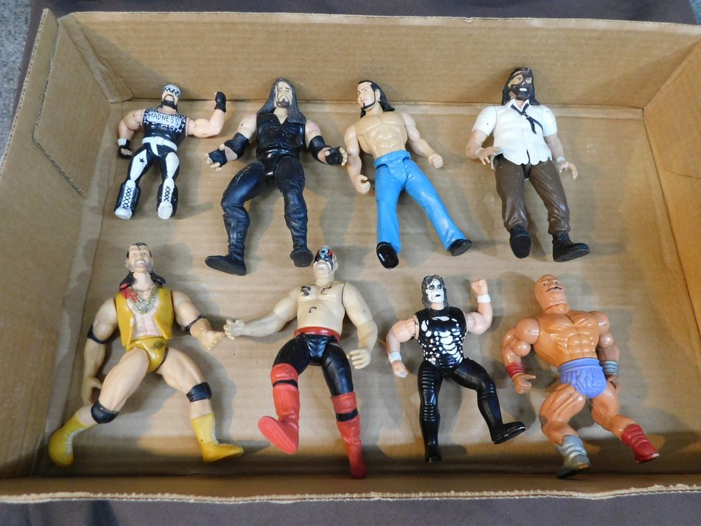 Assorted Wrestling Action Figures