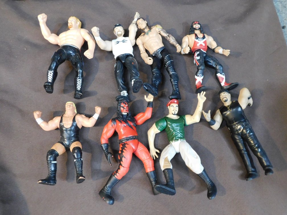 Assorted Wrestling Action Figures