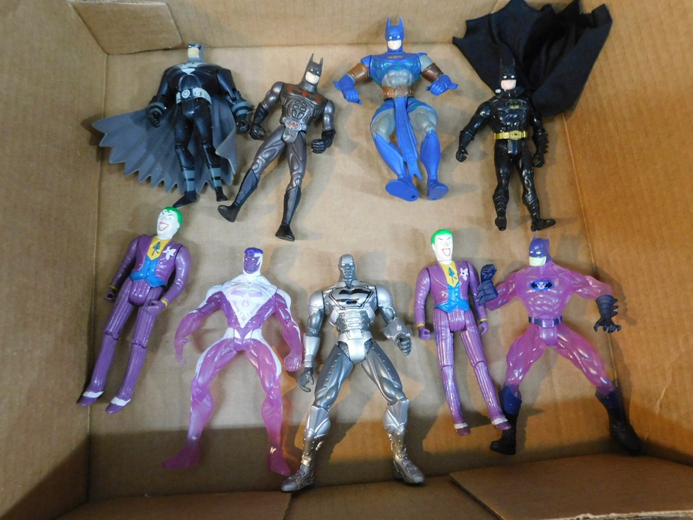Assorted Batman Action Figures Etc.