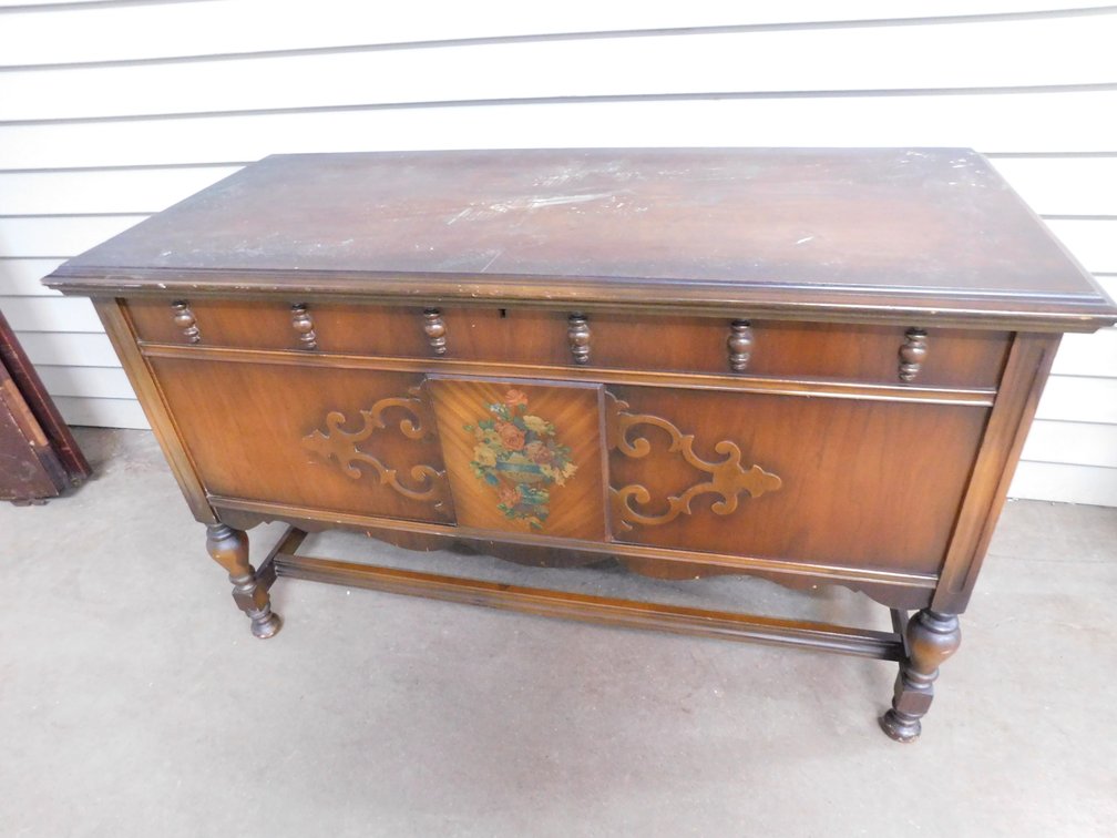 Depression Style Cedar Chest 48" x 21" x 29" T
