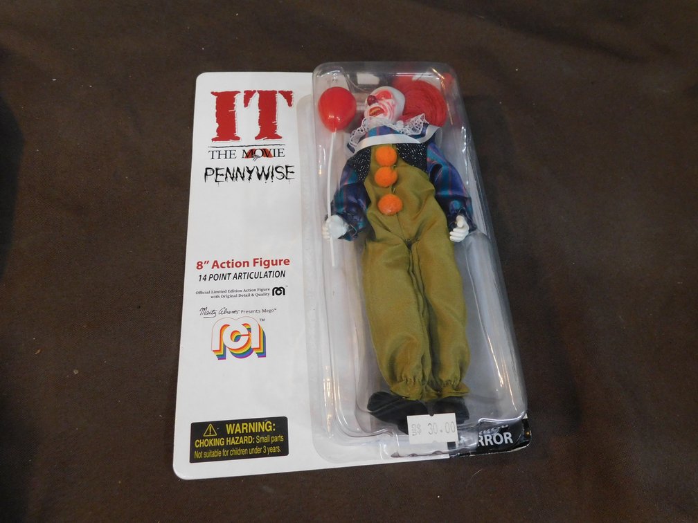 IT The Movie Pennywise 8" Action Figure "Horror", New in Package