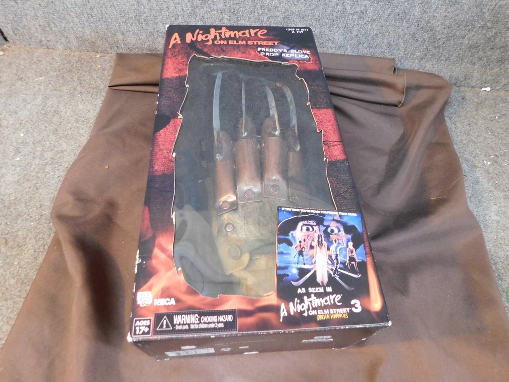 A Nightmare on Elm Street Freddy's Glove Prop Replica, New in Package