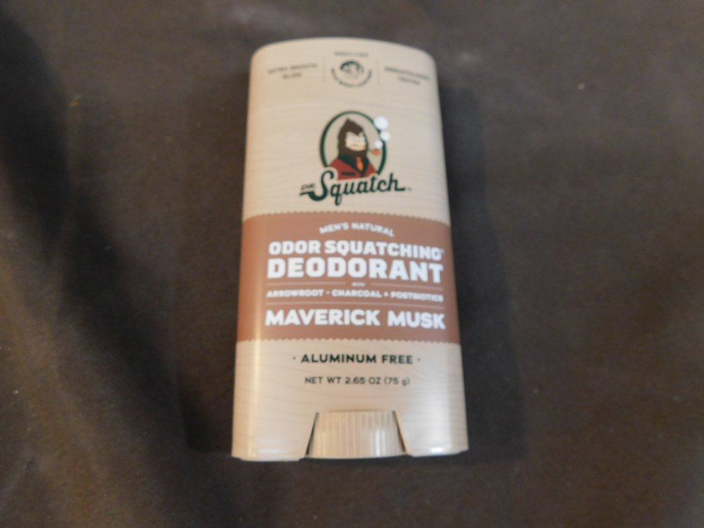 Dr Squatch Maverick Musk 2.65 oz Deodorant, New