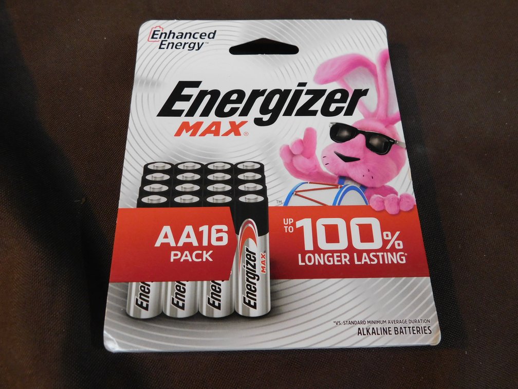 Energizer Max AA16 Batteries, new