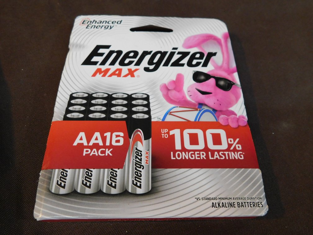 Energizer Max AA16 Batteries, new