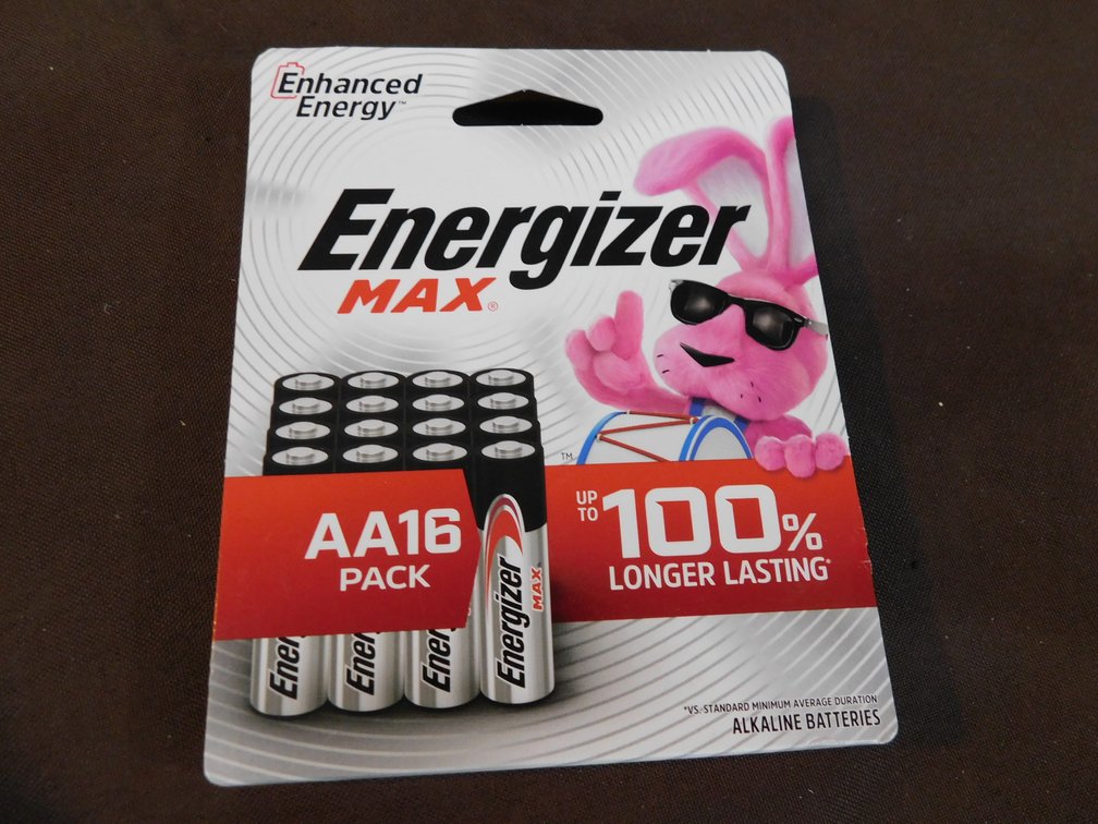 Energizer Max AA16 Batteries, new