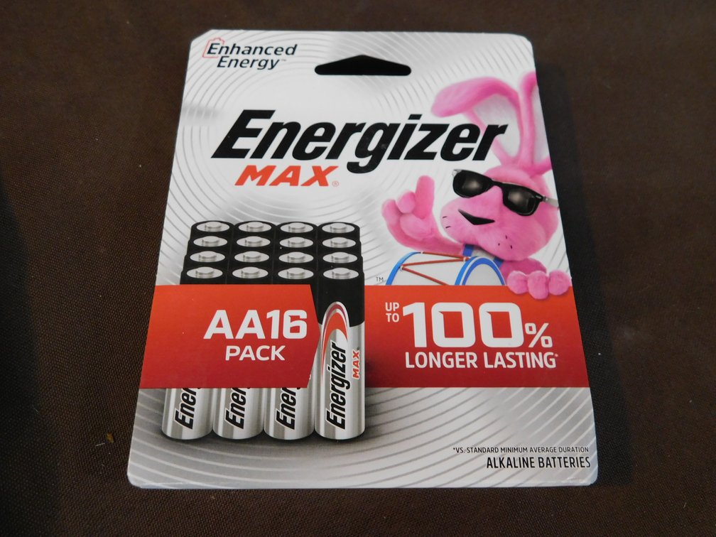 Energizer Max AA16 Batteries, new