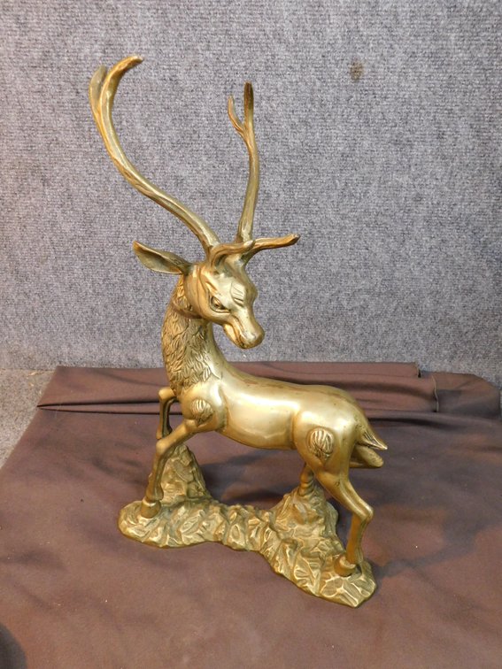 Brass Elk 10" X 16"