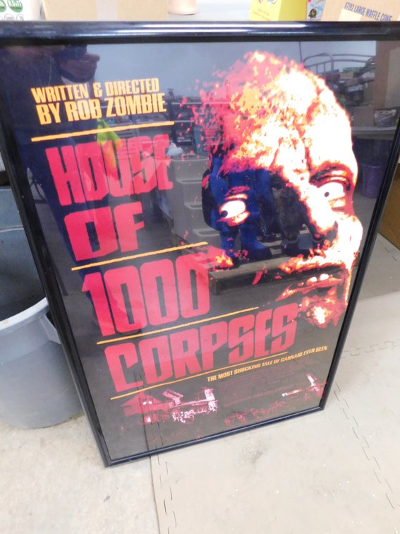 1000 Corpses Framed Movie Poster 28" x 41"
