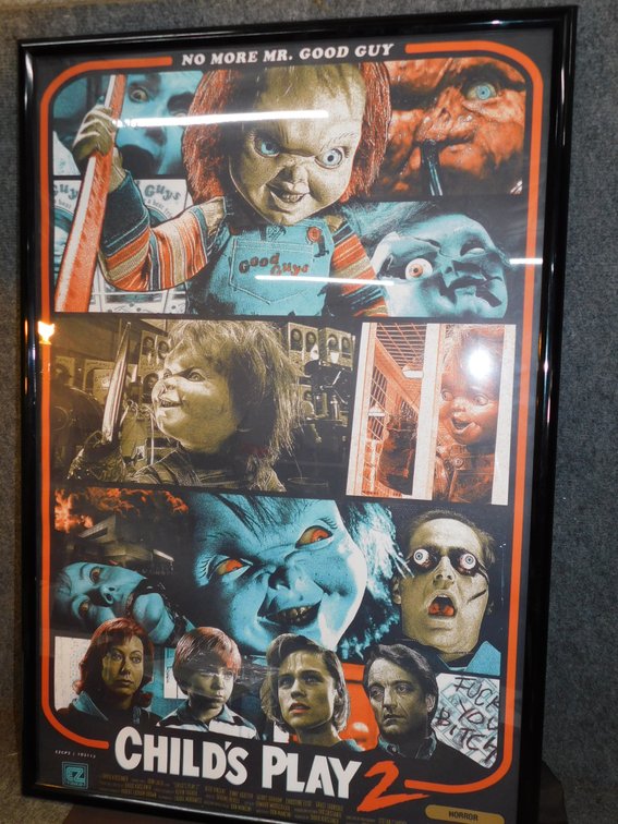 Child's Play Framed Movie Poster 25" x 37"