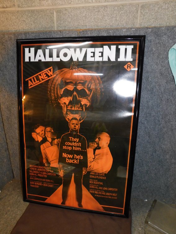 Halloween II Framed Movie Poster 25" x 37"