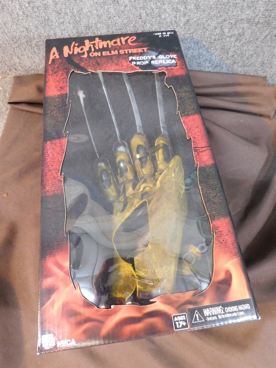 A Nightmare on Elm Street Freddy's Glove Prop Replica, New in Package