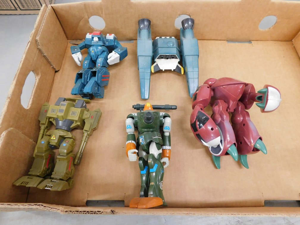 5 RoboTech Action Figures