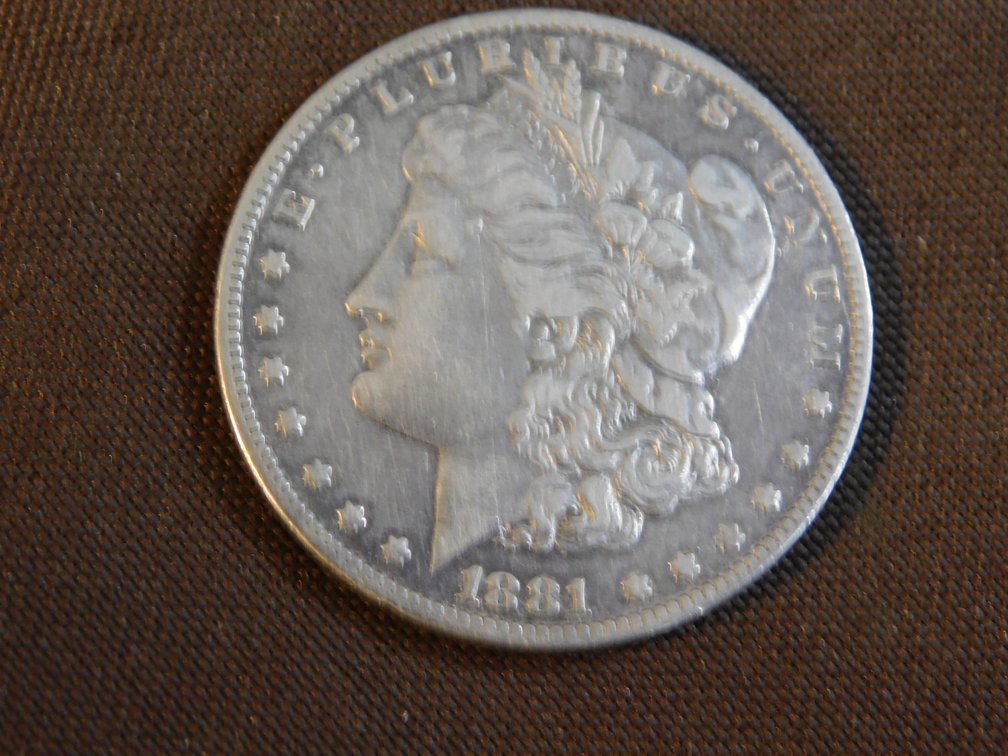1881 O Morgan Dollar