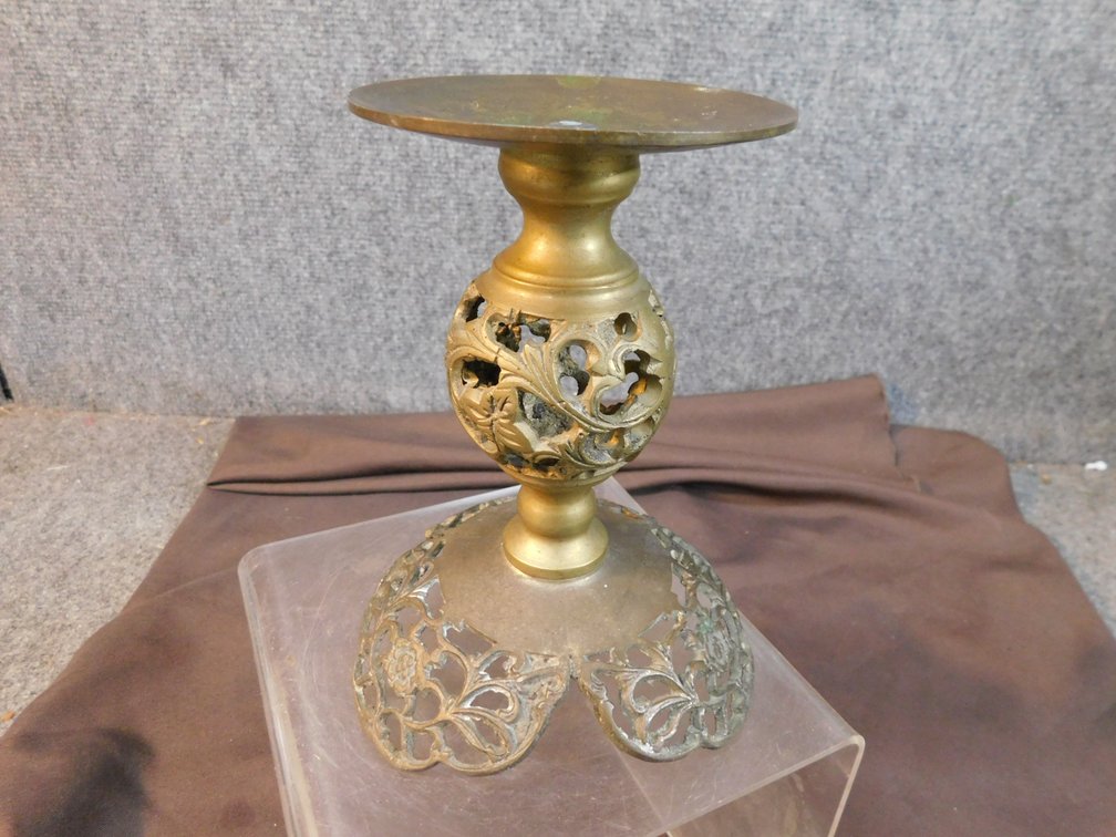 Brass Candle Stick 6" T