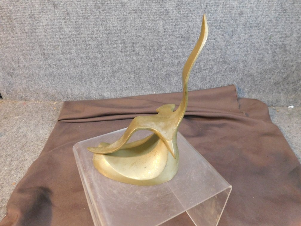 Brass Seagull 6 1/2" T