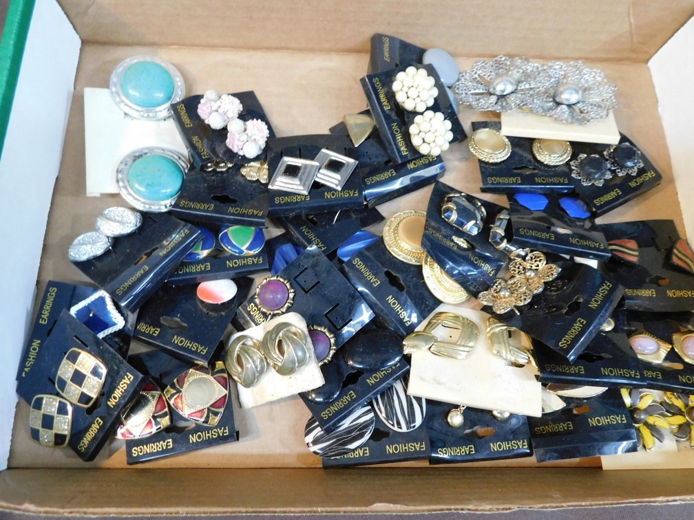 Lot of Assorted Costume Earrings