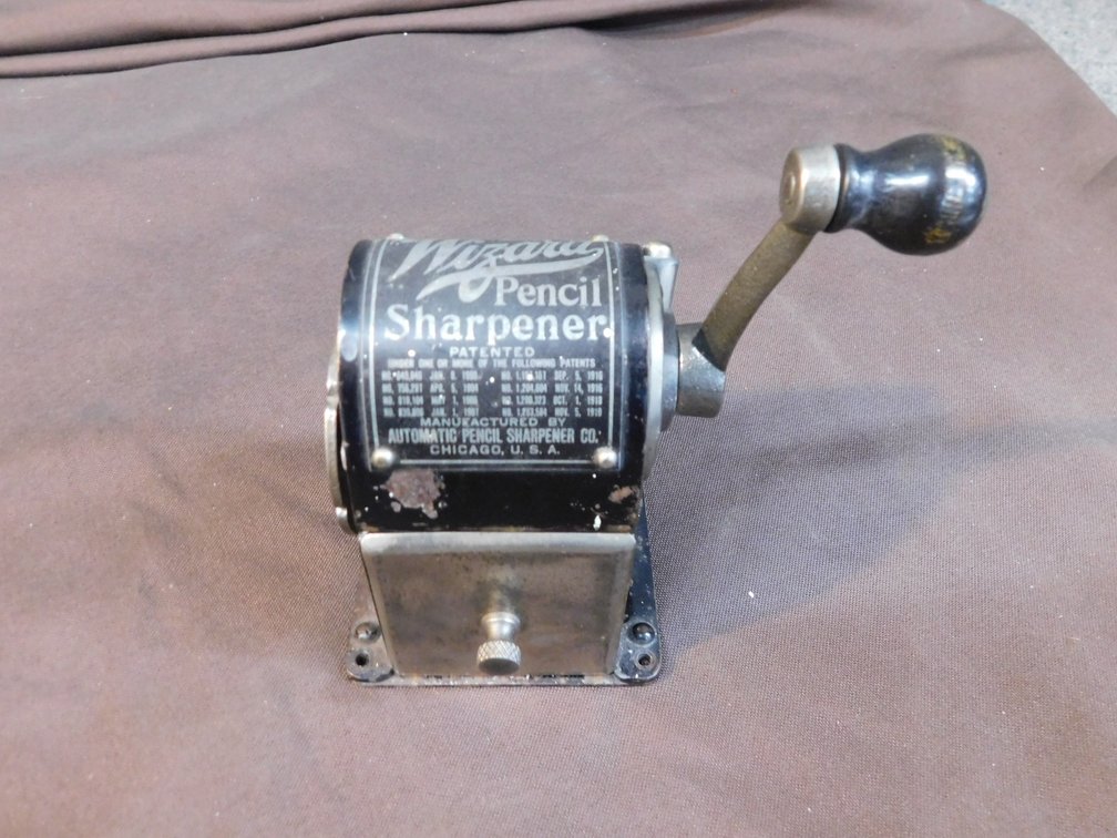 Vintage Wizard Pencil Sharpener