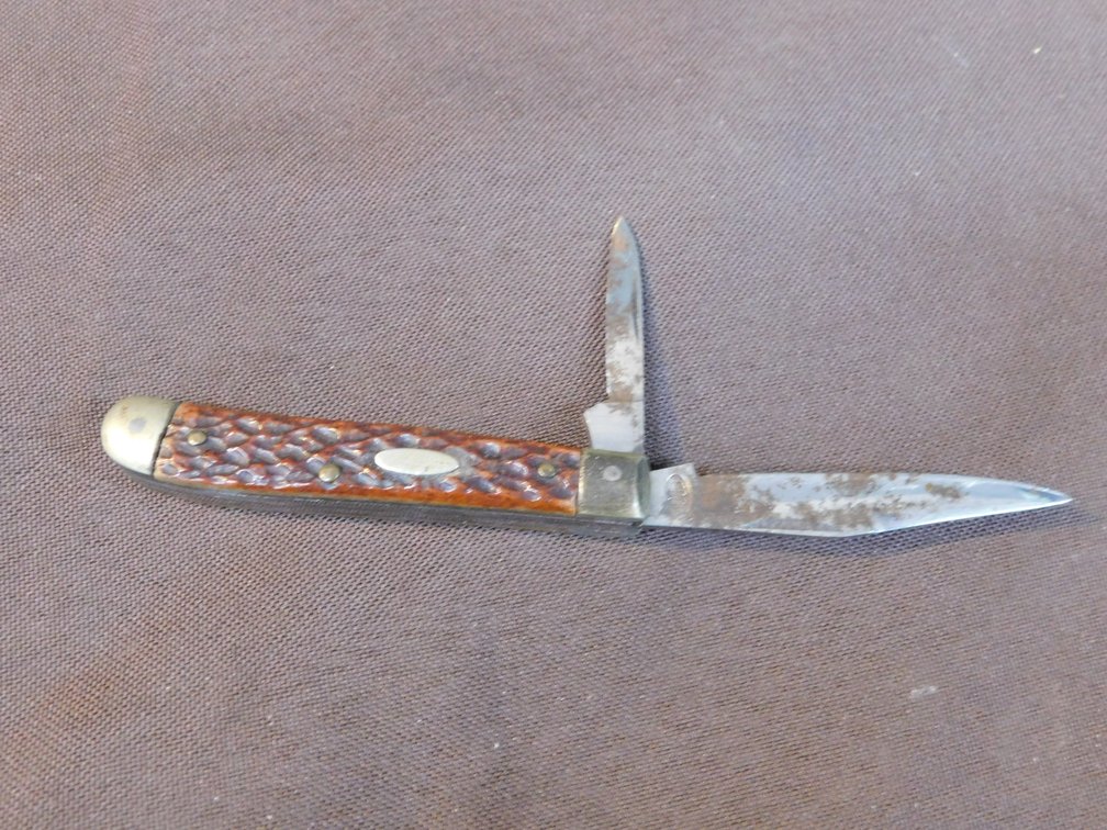 Vintage Solingen Germany Edge2 Blade Pocket Knife