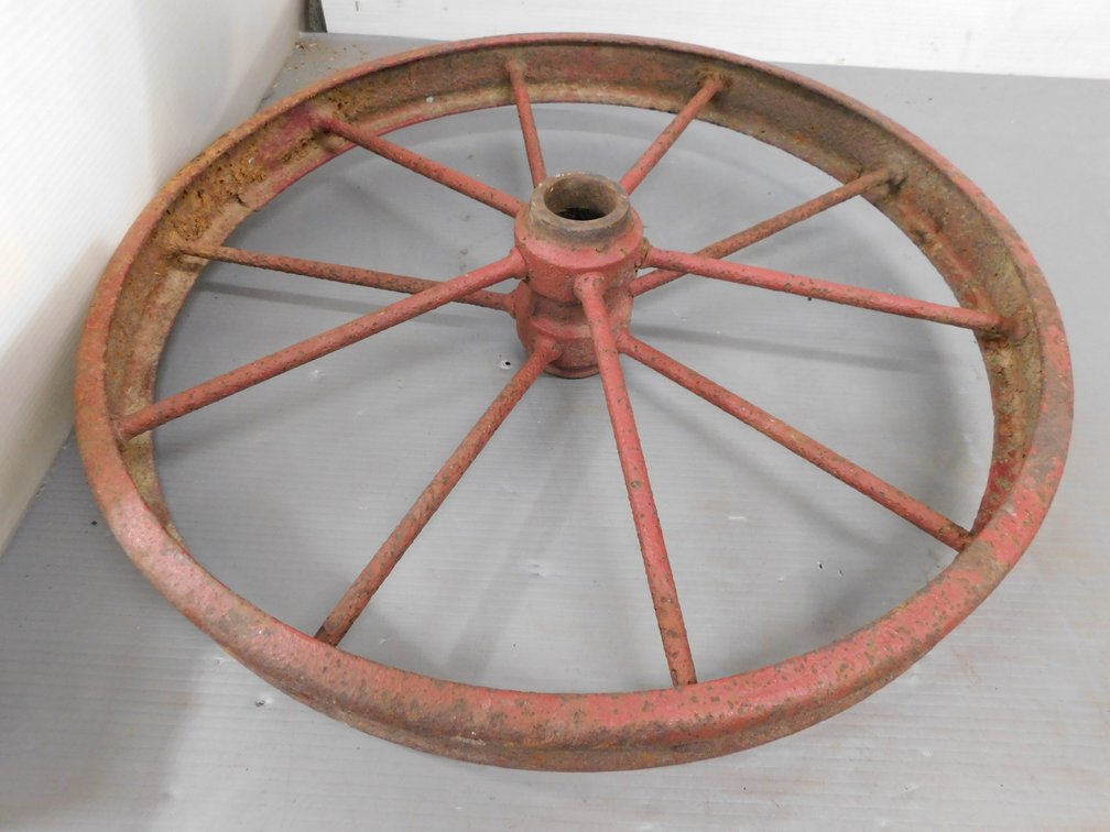 Vintage 24" Steel Wheel